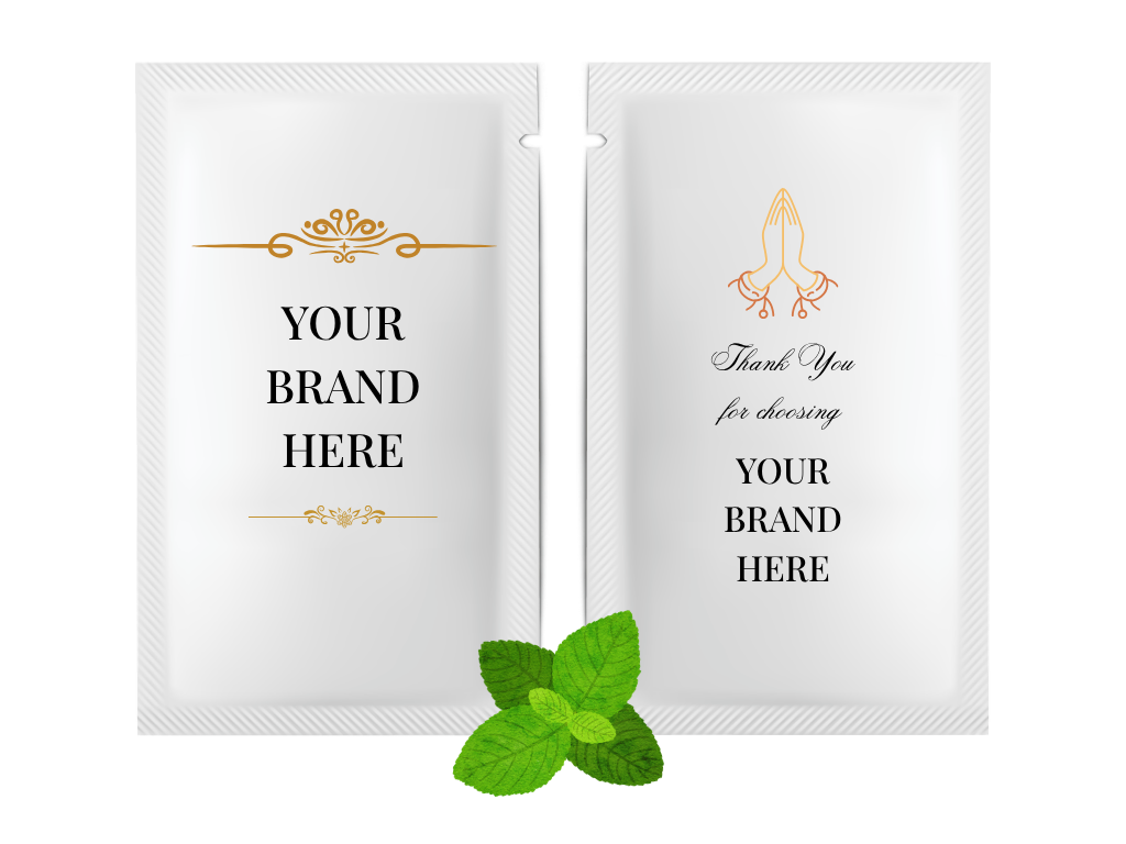 ave blank white sachet